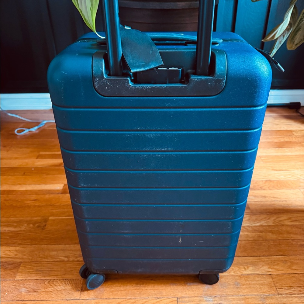 Away Navy Suitcase with USB Ports